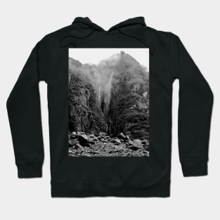 Rocky Cliffs at Fox Glacier Hoodie